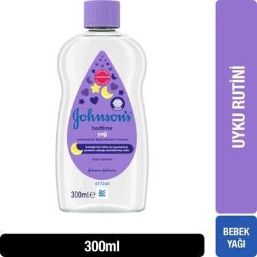 Johnson’s Baby Bedtime Bebek Yağı 300 ml