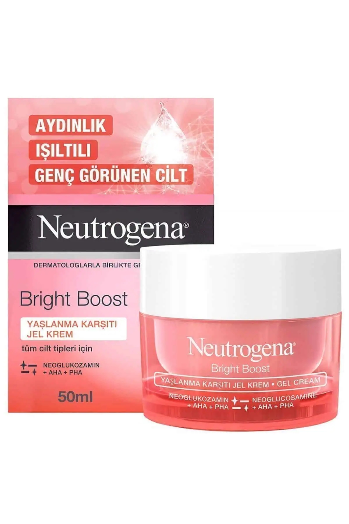 Neutrogena Bright Boost Yaşlanma Karşıtı Jel Krem 50 ml