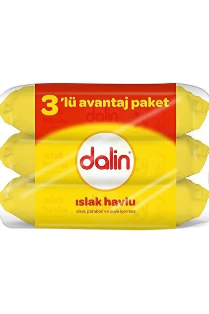 Dalin Kapaklı Islak Havlu 56x3