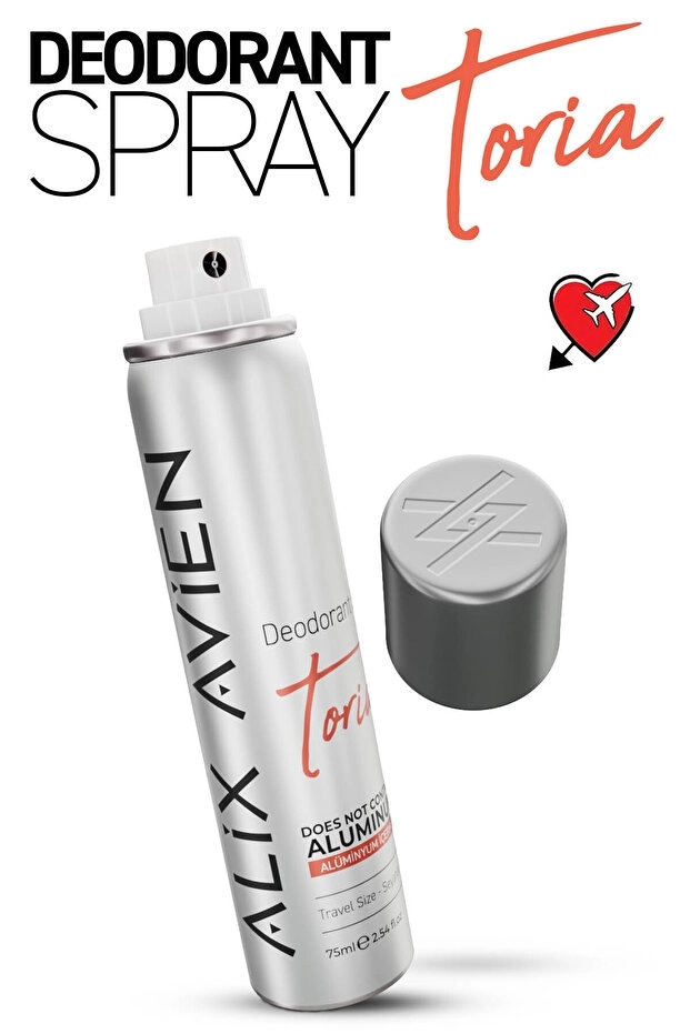 Alix Avien Alüminyumsuz Seyahat Boy Kadın Deodorant Sprey 75 ML - Toria