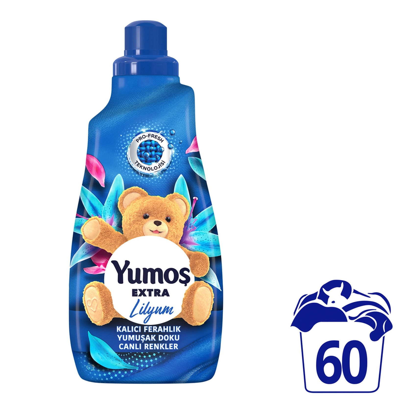 Yumoş Extra Lilyum Yumuşatıcı 60 Yıkama 1.44 lt