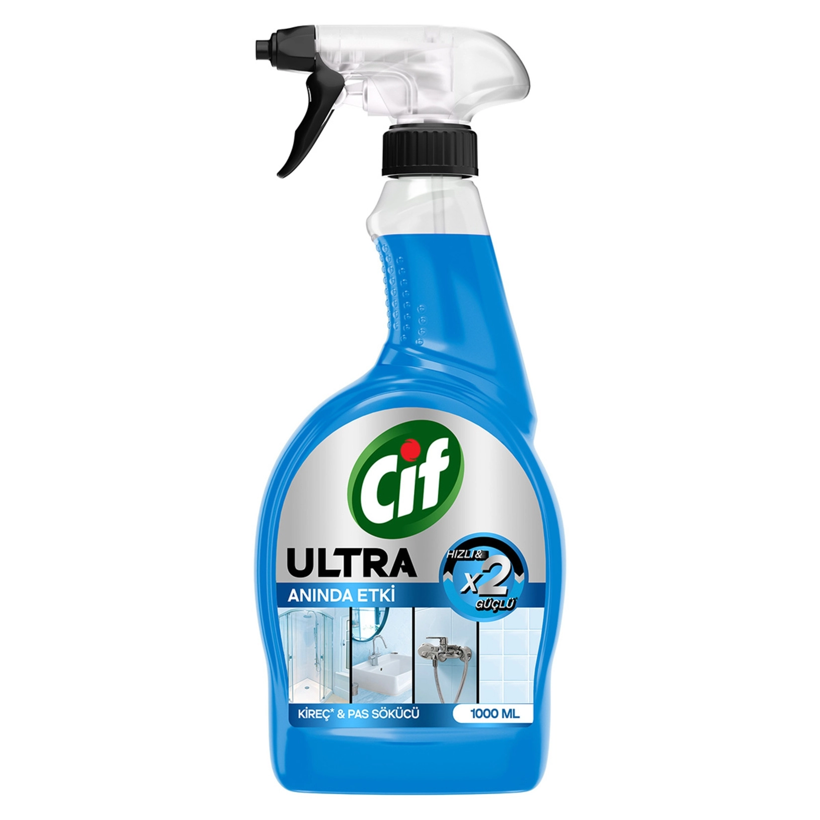 Cif Ultra Anında Kireç ve Pas Sökücü Sprey 750 ml
