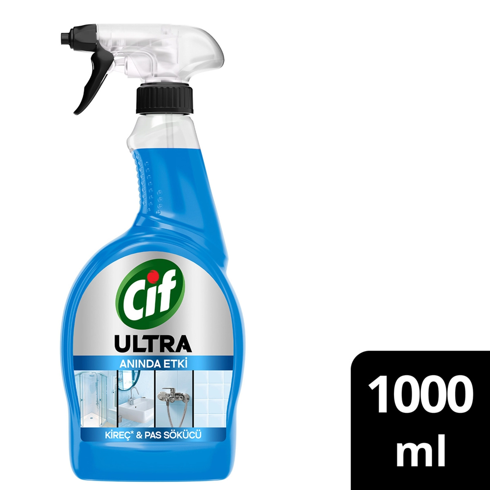Cif Ultra Anında Kireç ve Pas Sökücü Sprey 750 ml