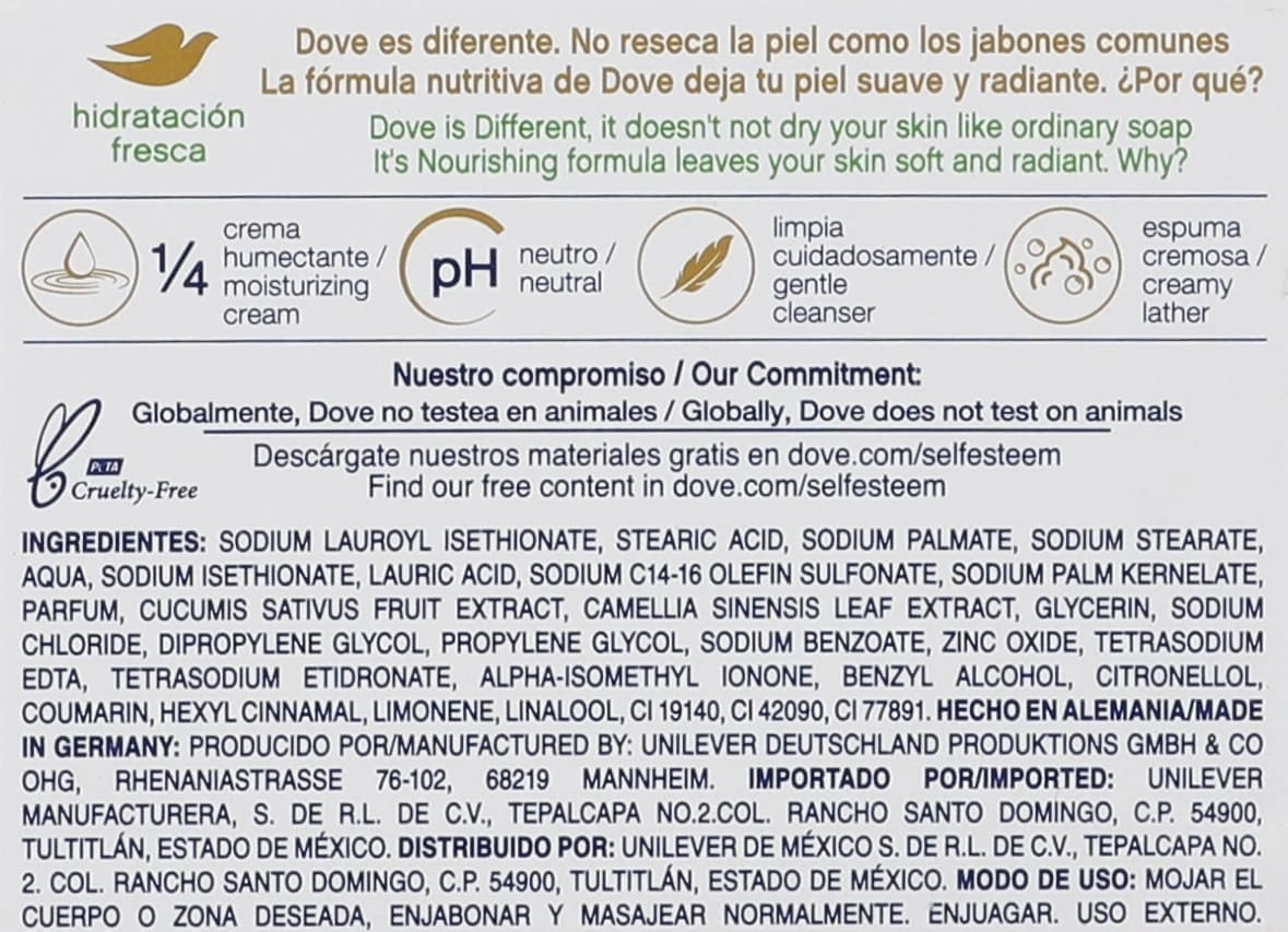 Dove Cream Bar Fresh Touch Güzellik Sabunu 100 gr