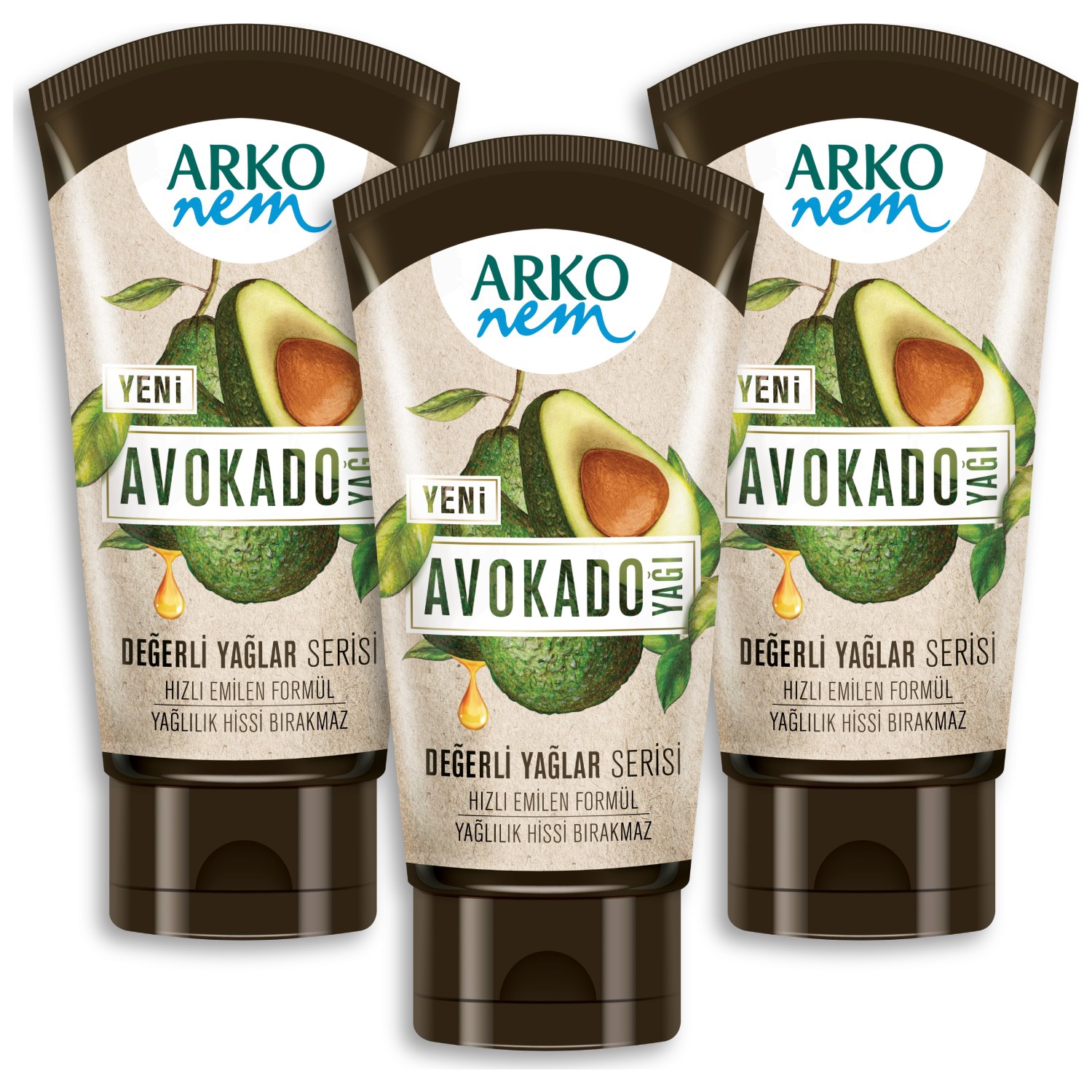Arko Nem Nem Değerli Yağlar Avokado Yağı 60ml X 6 Adet