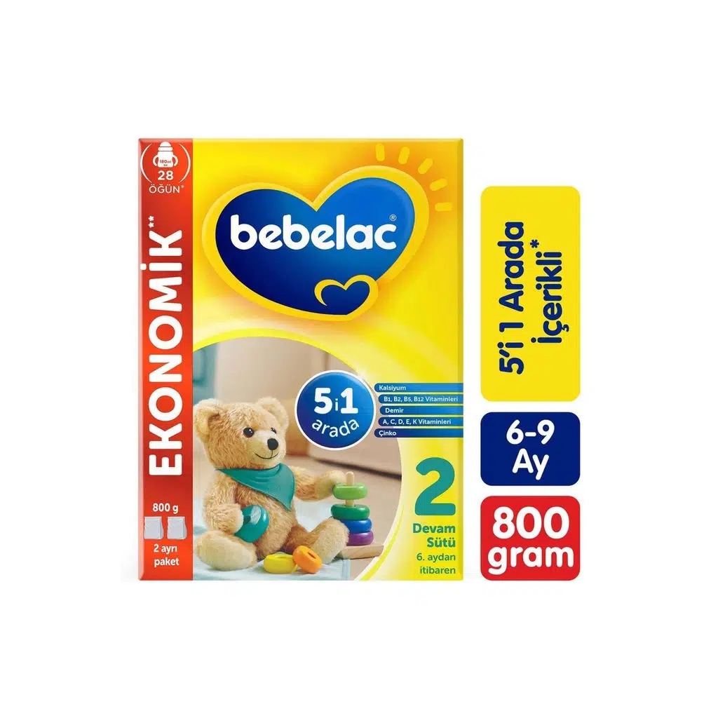 Bebelac 2 Bebek Sütü 800 gr