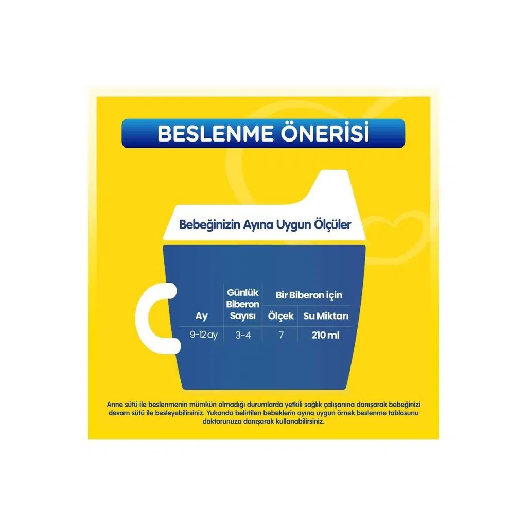 Bebelac 3 Bebek Sütü 800 gr