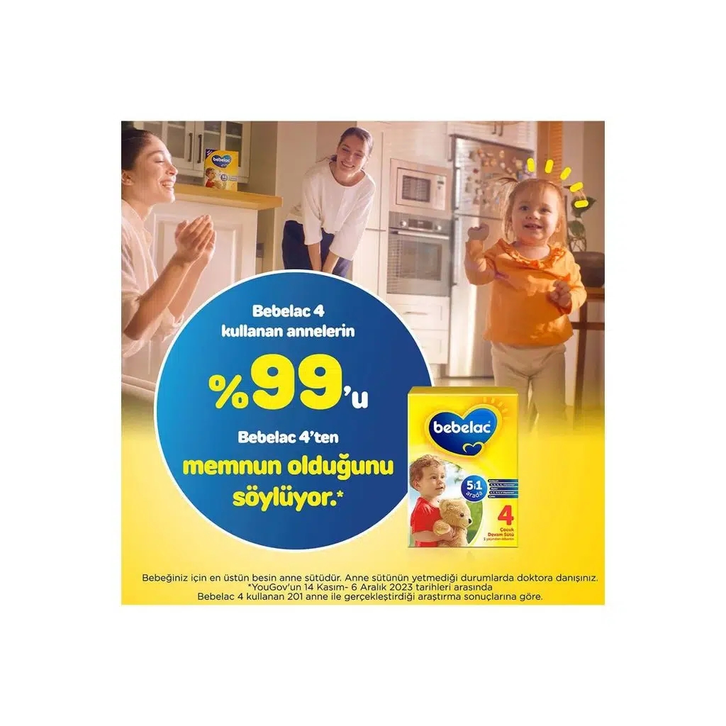 Bebelac 4 Bebek Sütü 800 gr