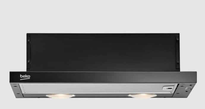 Beko P 38 TS Siyah Ankastre Sürgülü Aspiratör 