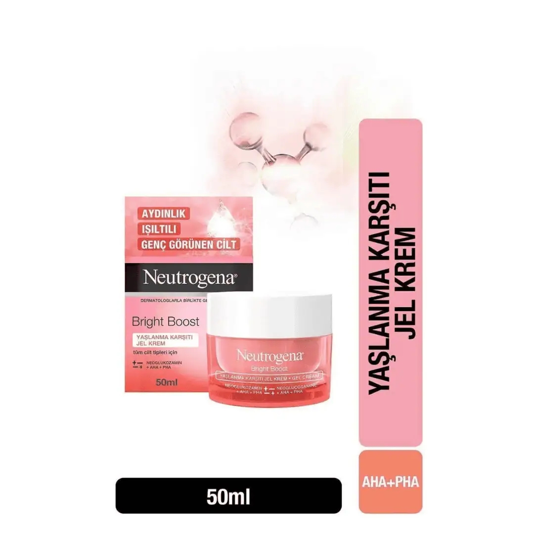 Neutrogena Bright Boost Yaşlanma Karşıtı Jel Krem 50 ml