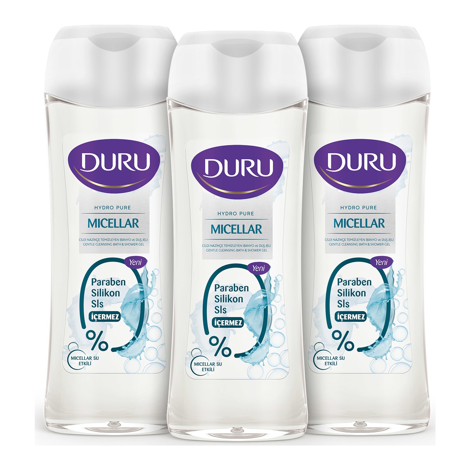 Duru Hydro Pure Micellar Duş Jeli 450 ml X 6 Adet