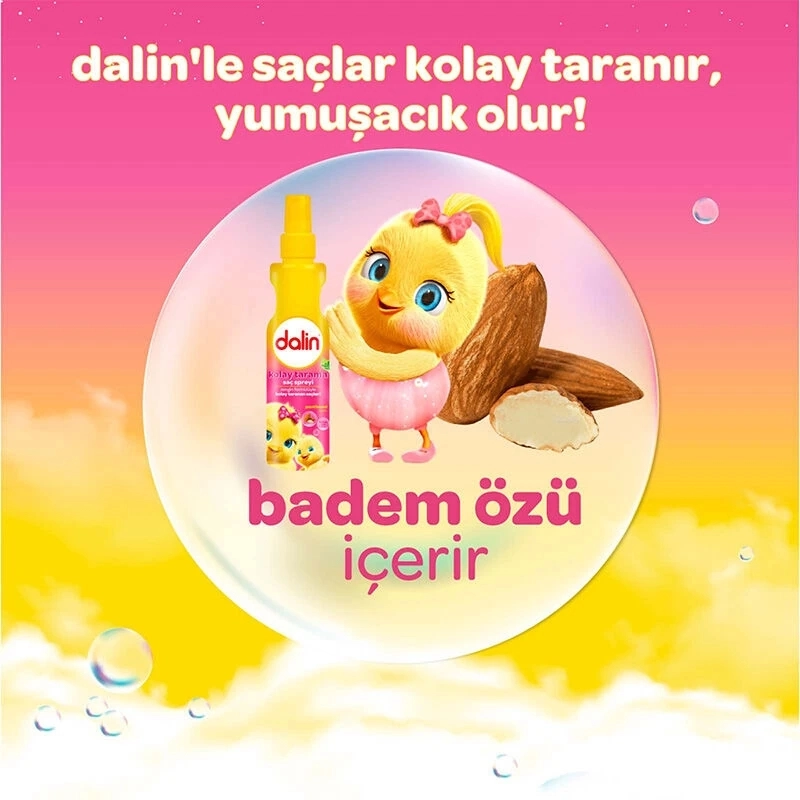 Dalin Badem Özlü Kolay Tarama Spreyi 200 ml