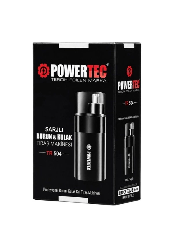Powertec TR-504 Kulak-Burun Tüy Kesme Makinesi