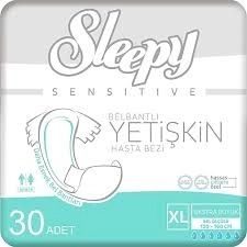 Sleepy Belbantlı Büyük Boy L 30’lu Hasta Bezi