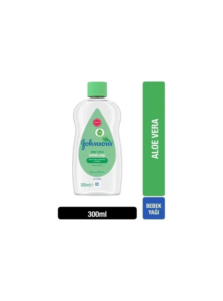 Johnson’s Baby Aloe Veralı Bebek Yağı 300 ml