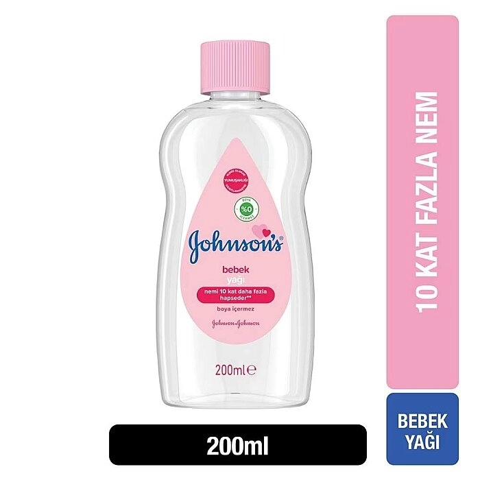 Johnson’s Baby Nemlendirici Bebek Yağı 200 ml