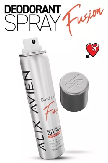 Alix Avien Alüminyumsuz Seyahat Boy Kadın Deodorant Sprey 75 ML - Fusion