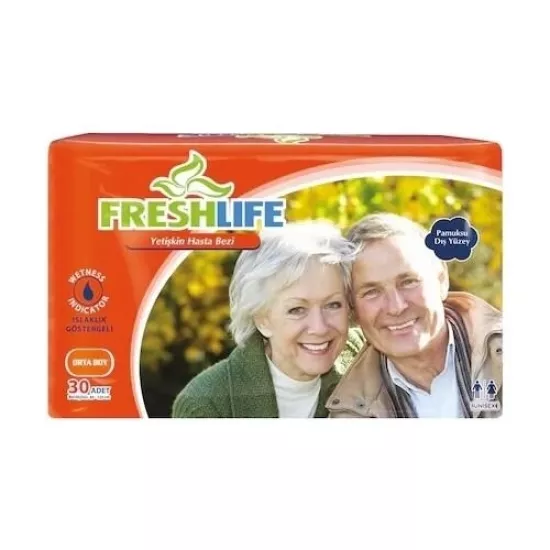Freshlife Emici Külot Orta Boy M 30’lu Hasta Bezi