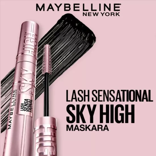 Maybelline New York Lash Sensational Sky High Siyah Maskara