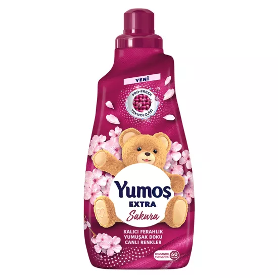Yumoş Extra Sakura Yumuşatıcı 60 Yıkama 1.44 lt