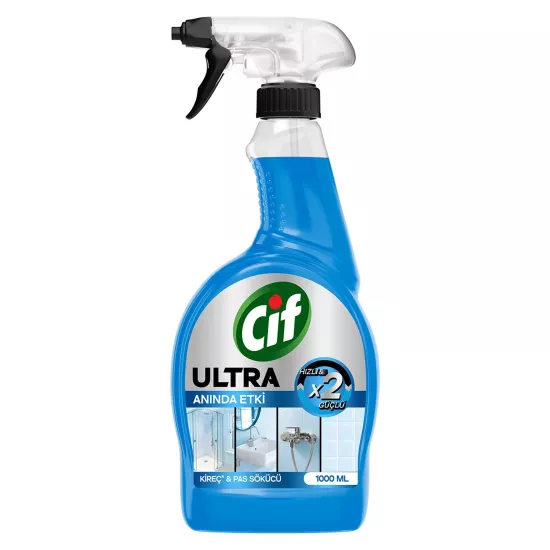 Cif Ultra Anında Kireç ve Pas Sökücü Sprey 750 ml
