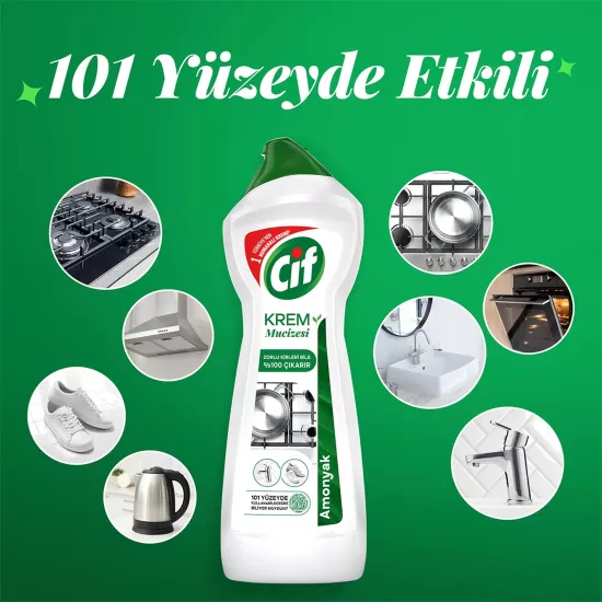 Cif Krem Amonyak Yüzey Temizleyici 750 ml