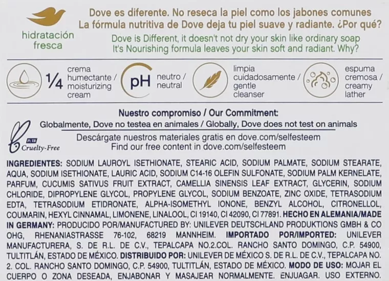 Dove Cream Bar Fresh Touch Güzellik Sabunu 100 gr