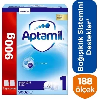 Aptamil Pronutra 1 Devam Sütü 900 gr 