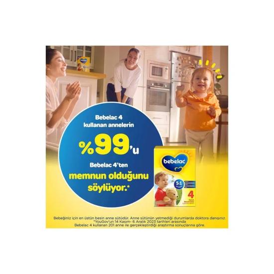 Bebelac 4 Bebek Sütü 800 gr