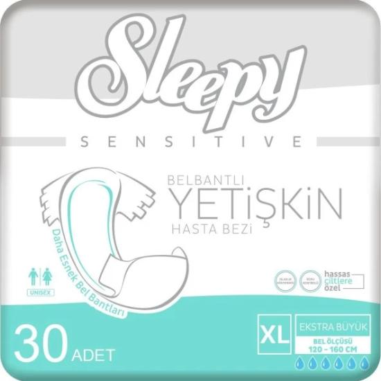 Sleepy Sensitive Külot Ekstra XL 30’lu Hasta Bezi