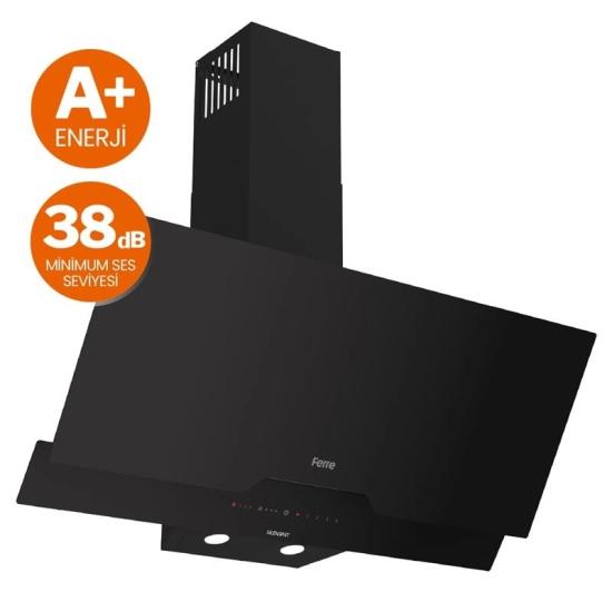 Ferre SilentArt D067-SA Siyah Duvar Tipi Davlumbaz