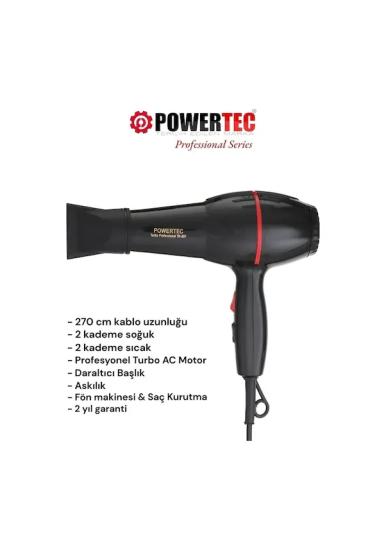 Powertec TR-801 2000 W Saç Kurutma Makinesi
