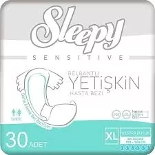 Sleepy Belbantlı Büyük Boy L 30’lu Hasta Bezi