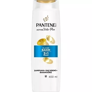 Pantene Klasik Bakım Şampuan 3’ü 1 Arada 400 Ml