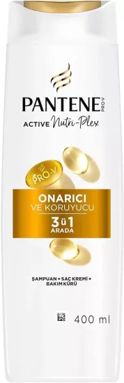 Pantene Onarıcı ve Koruyucu Bakım 3’ü 1 arada 400 ml Şampuan