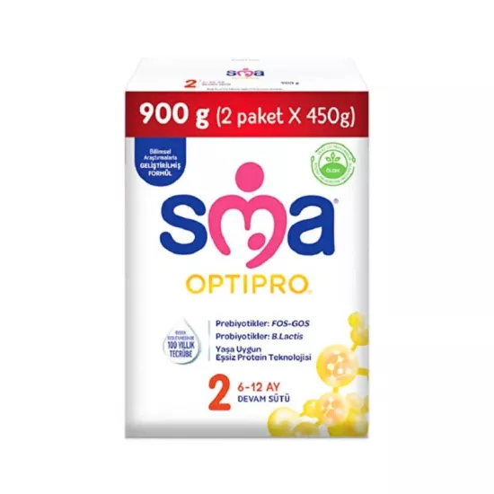 SMA Optipro 2 Probiyotik Devam Sütü 900 gr