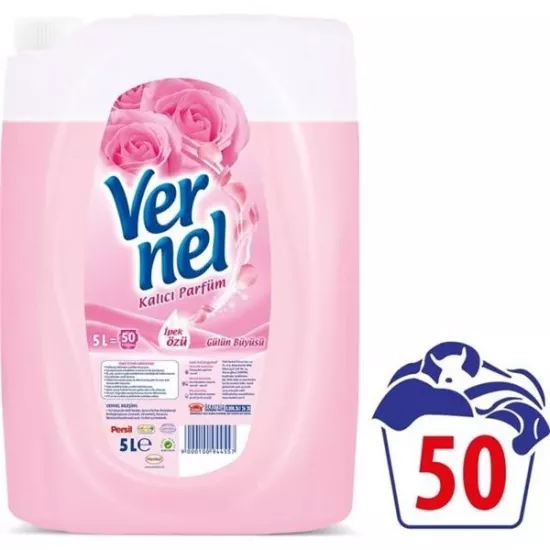 Vernel Gülün Büyüsü Yumuşatıcı 50 Yıkama 5 lt
