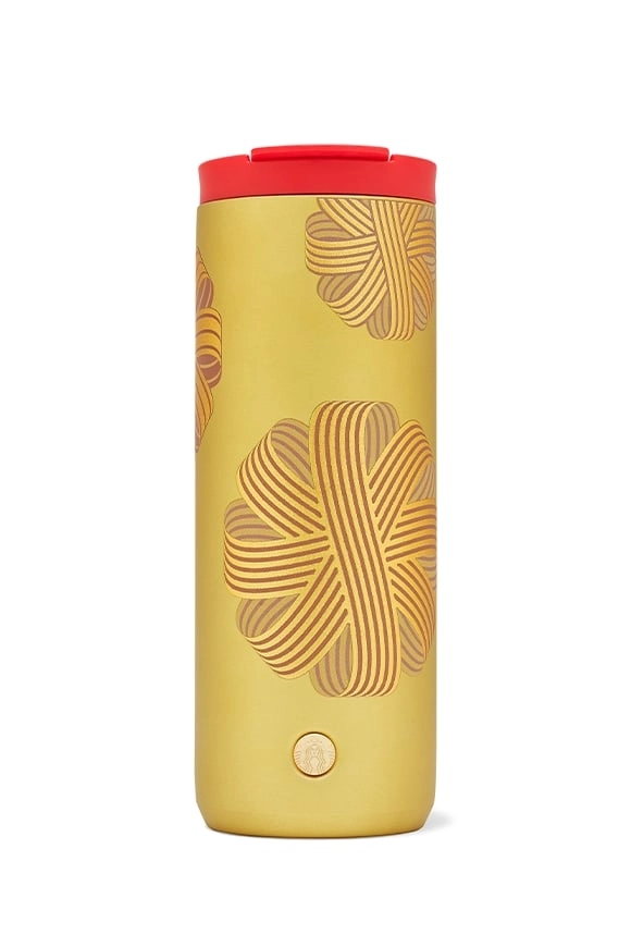 Starbucks® Paslanmaz Çelik Termos - Mat Altın Rengi - 473 ml - 11174911