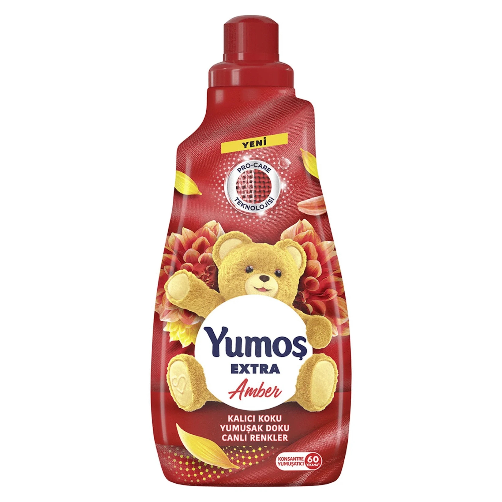Yumoş Extra Amber Yumuşatıcı 60 Yıkama 1.44 lt